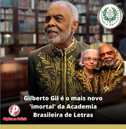 Imortal Gilberto Gil Toma Posse Na Academia Brasileira De Letras