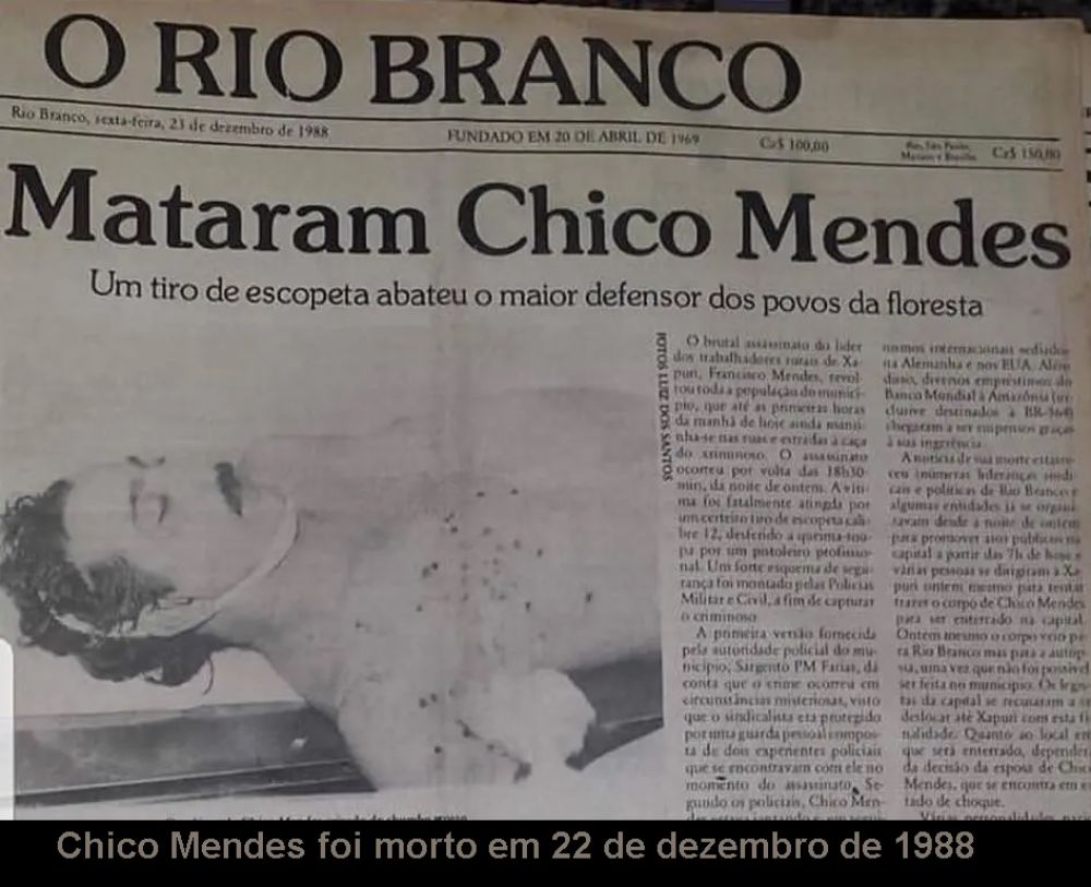 A herança de Chico Mendes