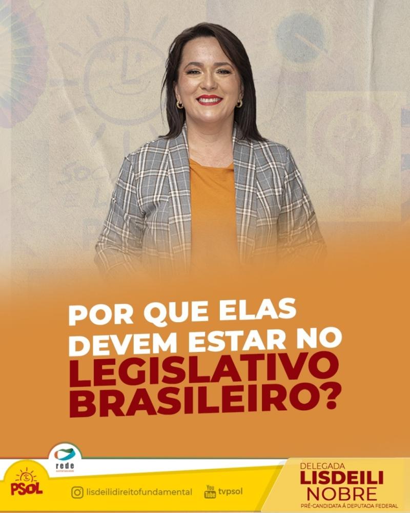 POR QUE ELAS DEVEM ESTAR NO LEGISLATIVO BRASILEIRO?